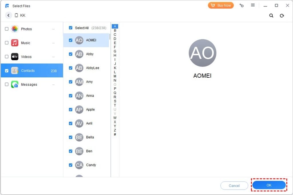 Click the icon