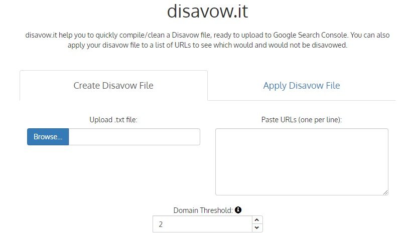 disavow.it SEO Tool